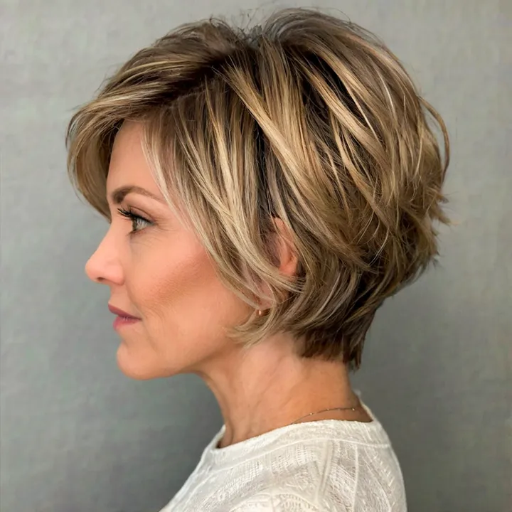 Cropped Wedge Haircut