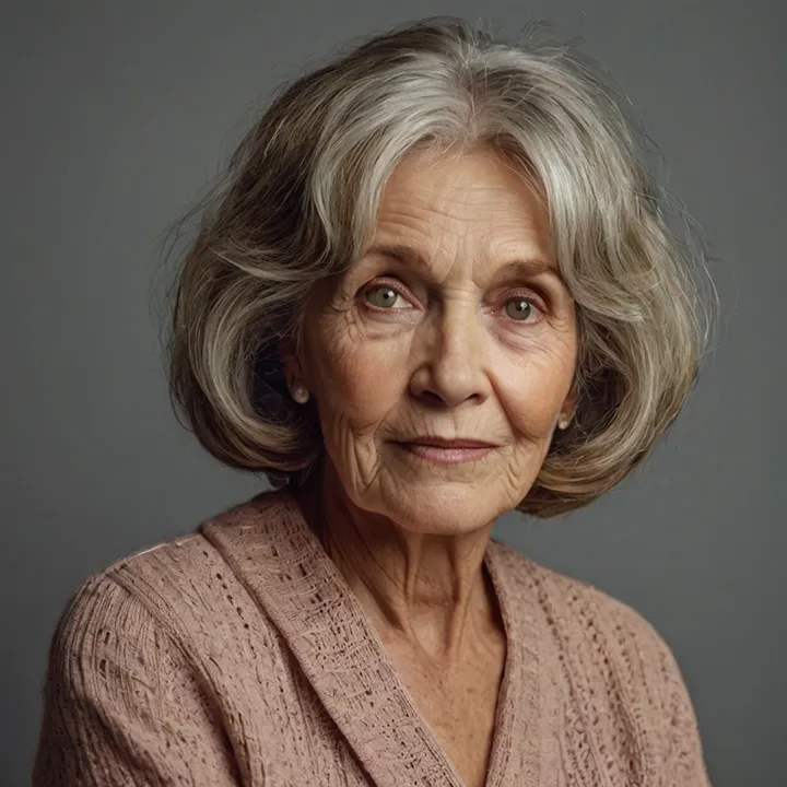 Face-Framing Bob for Flattering Features