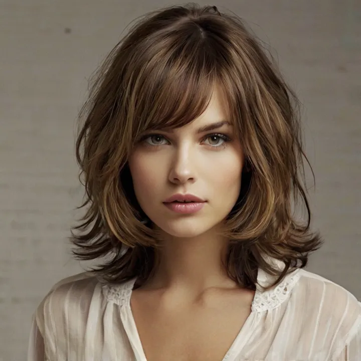 Side-Swept Bangs