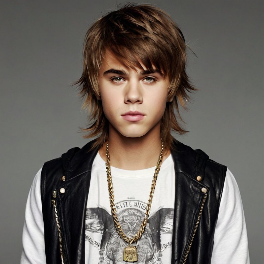 Justin Bieber Hairstyle The Long, Shaggy Hair – 2012