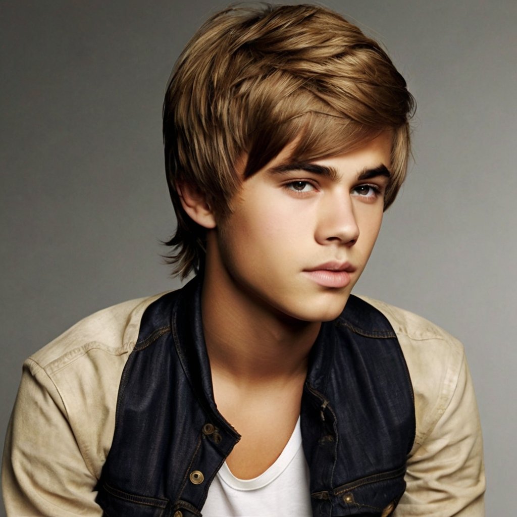 Justin Bieber Hairstyle May 2009