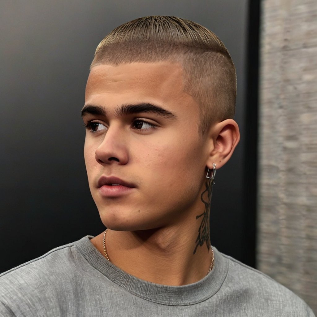 Justin Bieber Hairstyle The Buzz Cut – 2018