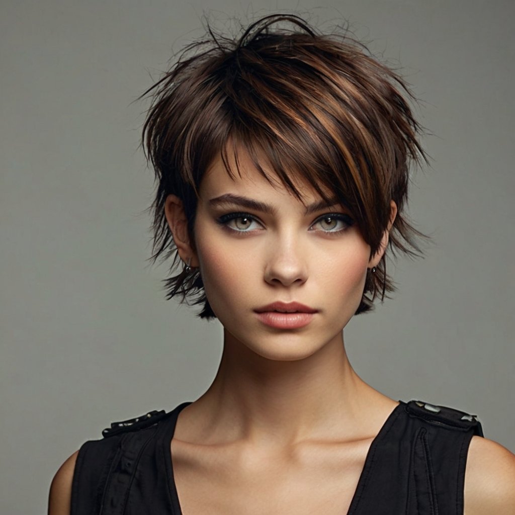 Ear Length Hair Unique Pixie Mullet